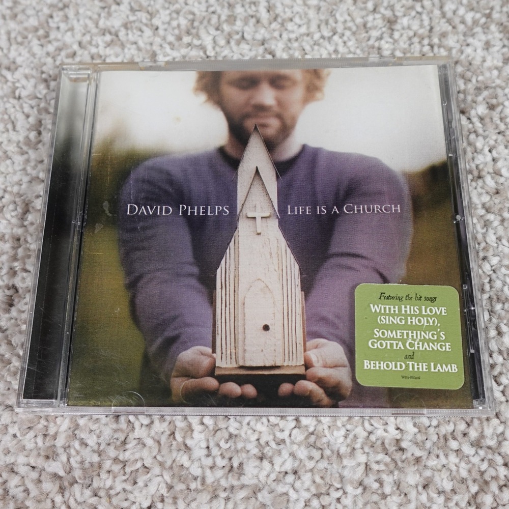 David Phelps Life Is a Church CD 2005 Contemporary Christian Music WD2-886406